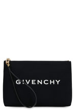 Load image into Gallery viewer, Coated canvas clutch