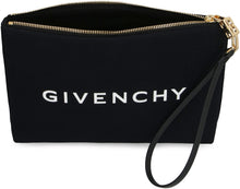 Load image into Gallery viewer, Coated canvas clutch