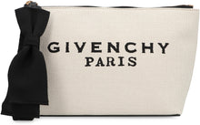 Load image into Gallery viewer, Givenchy small pouch in fabric with bow