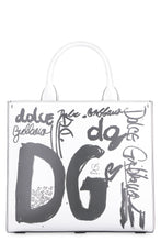 Carica l'immagine nel visualizzatore di Gallery, Mini tote bag 3.5 in pelle stampata