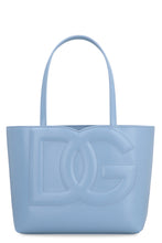 Carica l'immagine nel visualizzatore di Gallery, Shopping bag DG Logo piccola in pelle