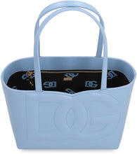 Carica l'immagine nel visualizzatore di Gallery, Shopping bag DG Logo piccola in pelle