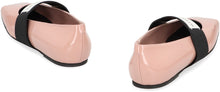 Carica l'immagine nel visualizzatore di Gallery, Ballerine Sliced Square in pelle verniciata