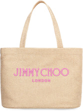 Carica l'immagine nel visualizzatore di Gallery, Tote bag East-West in rafia
