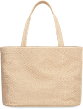 Carica l'immagine nel visualizzatore di Gallery, Tote bag East-West in rafia
