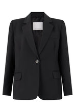 Carica l'immagine nel visualizzatore di Gallery, Blazer monopetto con revers classici
