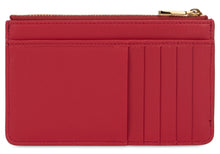 Load image into Gallery viewer, Leather card holder with zip