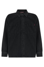 Carica l'immagine nel visualizzatore di Gallery, Camicia oversize in denim di cotone