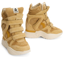 Carica l'immagine nel visualizzatore di Gallery, Sneaker con zeppa Im3 in pelle