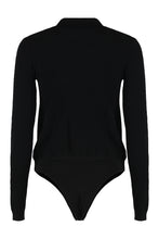 Carica l'immagine nel visualizzatore di Gallery, Body in maglia di viscosa e seta con catena