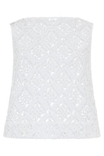 Load image into Gallery viewer, Lace top in cotton