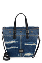 Carica l'immagine nel visualizzatore di Gallery, Borsa Tote in Denim