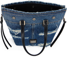 Carica l'immagine nel visualizzatore di Gallery, Borsa Tote in Denim