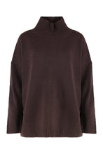 Carica l'immagine nel visualizzatore di Gallery, Maglione a collo alto in maglia di lana
