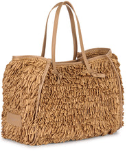 Load image into Gallery viewer, Marcella raffia tote bag