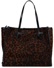 Load image into Gallery viewer, Animal print tote bag