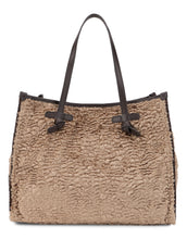 Load image into Gallery viewer, Tote bag in faux astrakhan