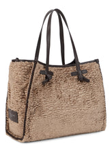Load image into Gallery viewer, Tote bag in faux astrakhan