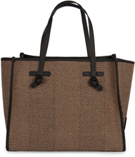 Carica l'immagine nel visualizzatore di Gallery, Tote bag Marcella in tessuto spigato