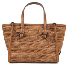 Carica l'immagine nel visualizzatore di Gallery, Borsa Marcella mini in paglia intrecciata