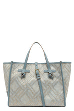 Load image into Gallery viewer, Marcella canvas and leather shopping bag