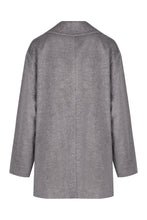 Load image into Gallery viewer, Double-breasted wool coat