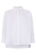 Carica l'immagine nel visualizzatore di Gallery, Camicia crop in cotone