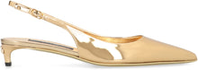Load image into Gallery viewer, Leather slingback pumps