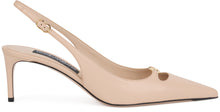 Carica l'immagine nel visualizzatore di Gallery, Pumps in pelle con logo