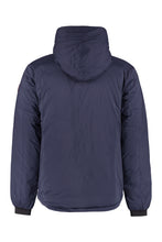 Carica l'immagine nel visualizzatore di Gallery, Piumino full-zip Lodge con cappuccio