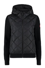 Load image into Gallery viewer, Hybridge knit jacket with padded panel