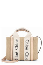 Carica l'immagine nel visualizzatore di Gallery, Borsa tote Woody in lino