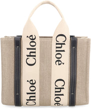Carica l'immagine nel visualizzatore di Gallery, Mini Tote bag Woody in lino