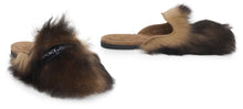 Load image into Gallery viewer, Women’s slippers in sheepskin and suede