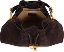 Carica l'immagine nel visualizzatore di Gallery, Borsa Cinch Mini in pelle scamosciata