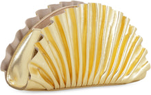 Carica l'immagine nel visualizzatore di Gallery, Clutch Nala in pelle metallizzata
