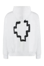 Carica l'immagine nel visualizzatore di Gallery, Felpa in cotone con cappuccio e logo