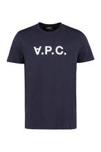 Load image into Gallery viewer, Cotton crew-neck T-shirt