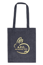 Carica l'immagine nel visualizzatore di Gallery, Tote-bag in denim