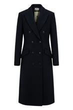 Load image into Gallery viewer, Long double-breasted coat