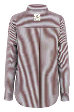 Carica l'immagine nel visualizzatore di Gallery, Camicia a Righe con applicazioni decorative