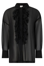 Carica l'immagine nel visualizzatore di Gallery, Camicia con volant