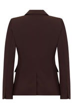 Load image into Gallery viewer, Single-breasted blazer in cady