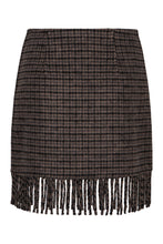 Load image into Gallery viewer, Mini fringed skirt