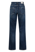 Carica l'immagine nel visualizzatore di Gallery, Jeans a gamba dritta in Denim di cotone