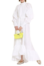 Carica l'immagine nel visualizzatore di Gallery, Abito chemisier in cotone con cintura