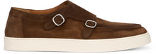 Carica l'immagine nel visualizzatore di Gallery, Slip-On in Pelle Scamosciata con Doppia Fibbia