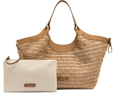 Load image into Gallery viewer, Dua woven straw tote
