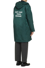 Load image into Gallery viewer, Slogan nylon parka