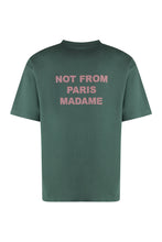 Carica l'immagine nel visualizzatore di Gallery, T-shirt girocollo Slogan in cotone